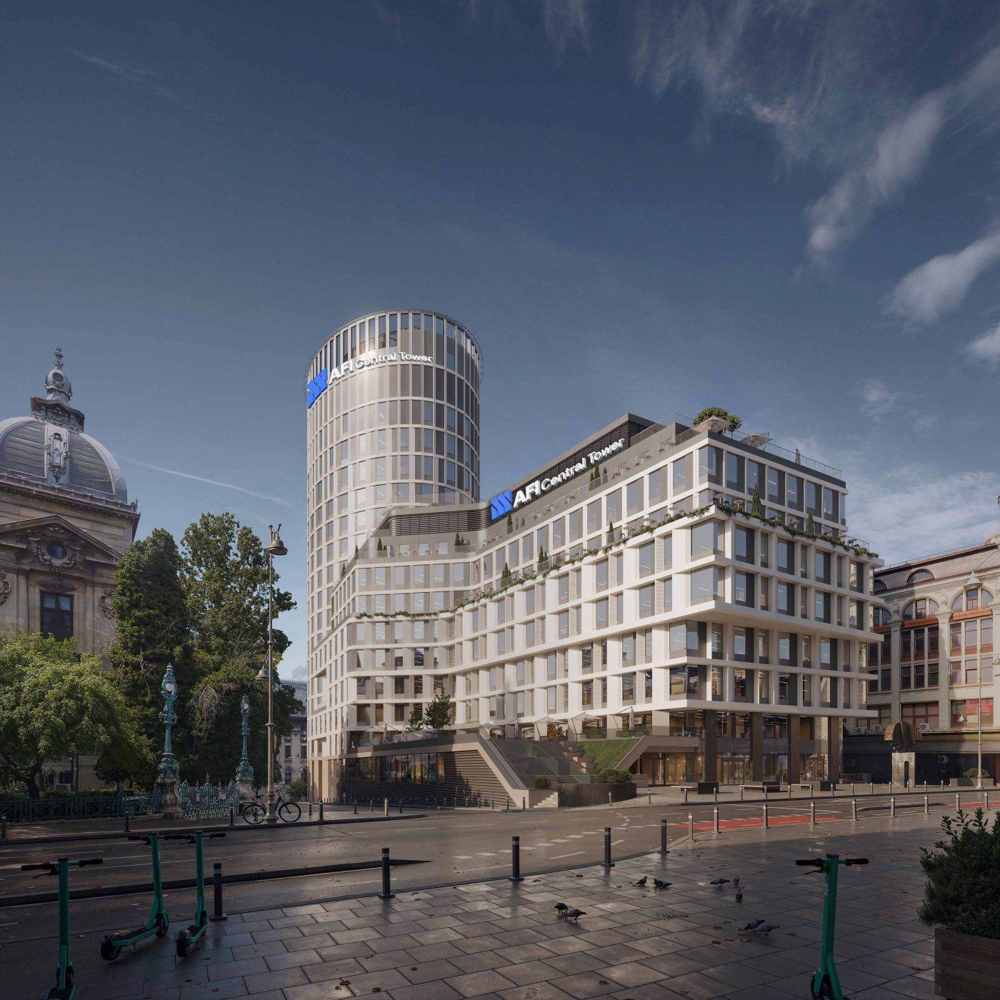 AFI a desemnat BOG'ART drept antreprenor general pentru proiectul AFI Central Tower